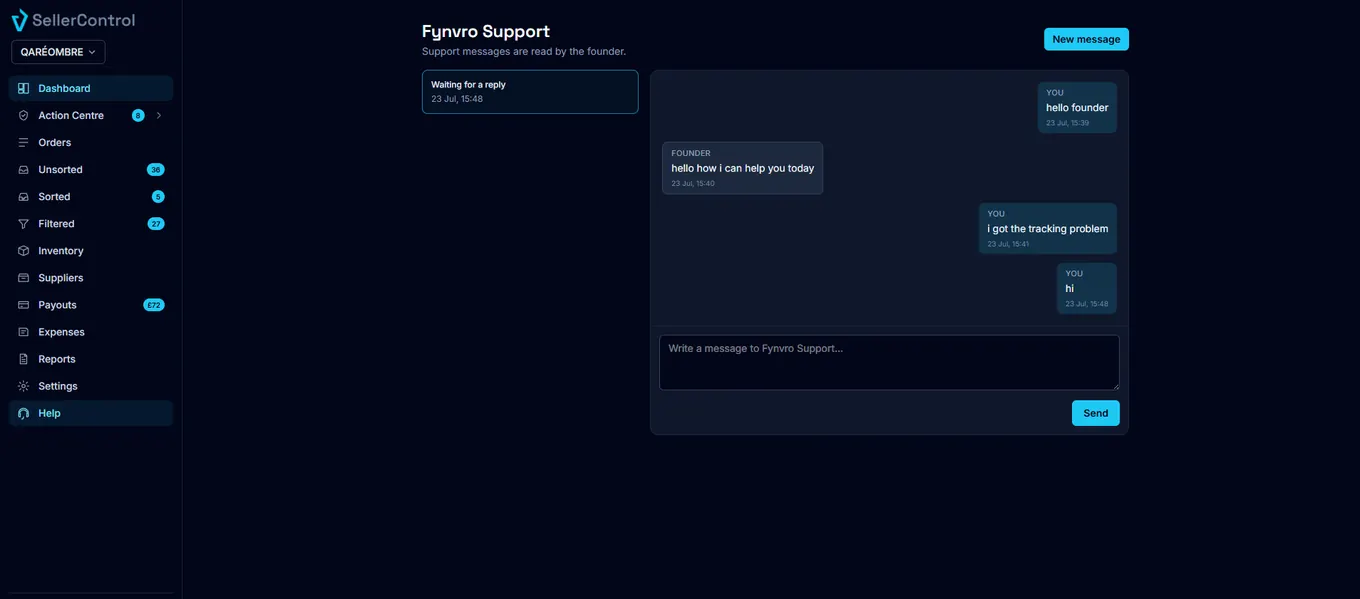 Founder support